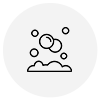 Symbol für schnelle Schaumbildung